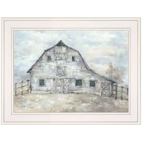 "Rustic Beauty" by Debi Coules, Ready to Hang Framed Print, White Frame