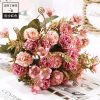 11pcs Bouquet Of DRIED Flowers ROSE Roses Bouquet Of Natural Air Dried Nordic Wind Wedding Home Decoration Valentine Day Gift