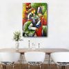 Hand Painted Oil Paintings Hand Painted Wall Art Abstract Modern Figure Picasso Girl Lady Nude Living Room Hallway Luxurious Decorative Painting